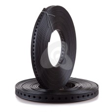 Banda metalica perforata izolata cu PLASTIC 14mm x 10m