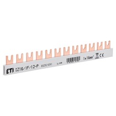 Busbar monopolar  IZ16/1F/12P