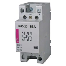 Contactor modular monofazat R63-20 230V,...