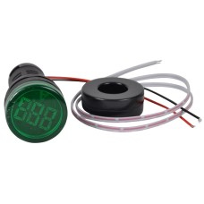 Ampermetru, indicator LED,verde