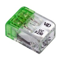 Conector fara surub 0,2-2,5mm2, 24A,450VAC 2P