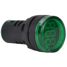 Voltmetru, indicator LED,verde